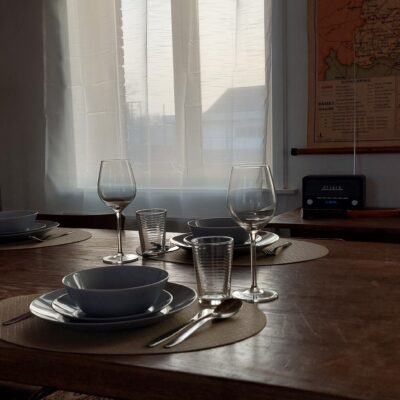 diner in vakantiehuis
