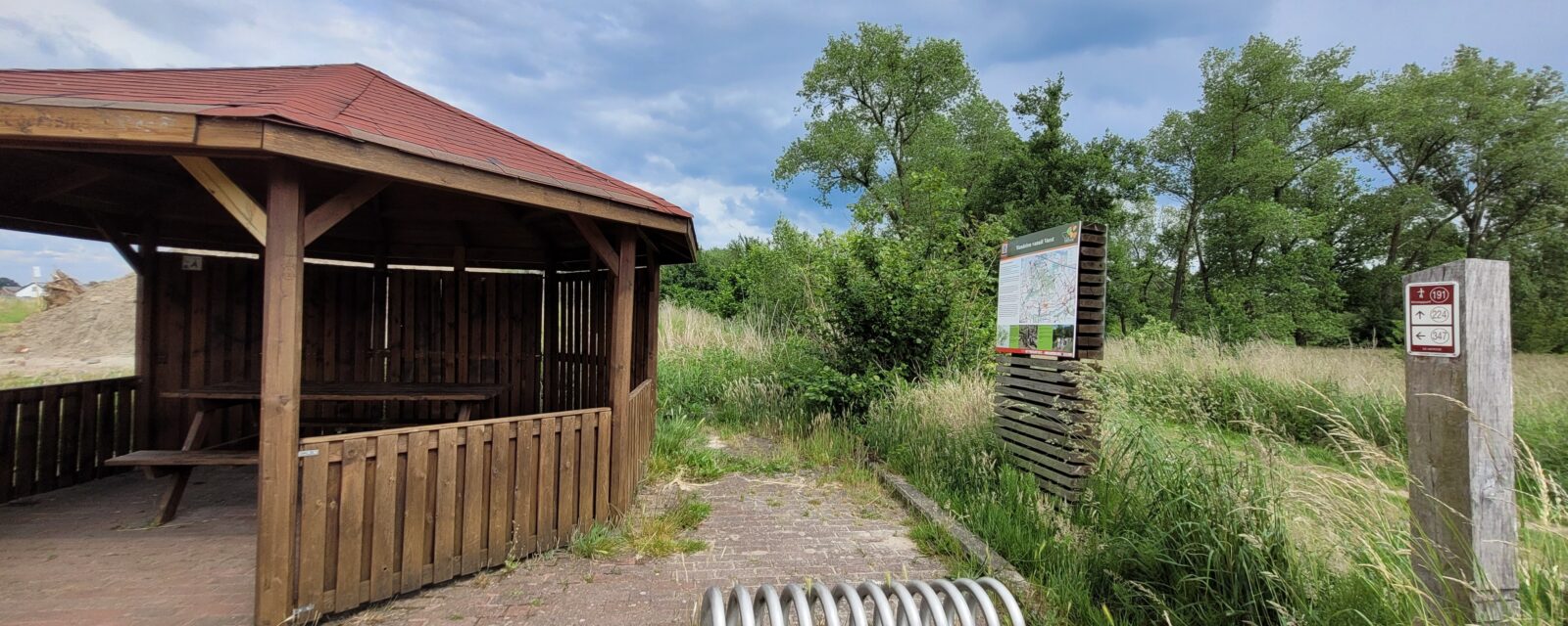 Picknickhut in de Kerkstraat